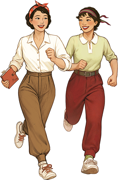 Mina and Neesa